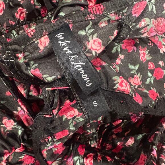For Love & Lemons Melrose Floral Mini Dress Size Small - Picture 13 of 13